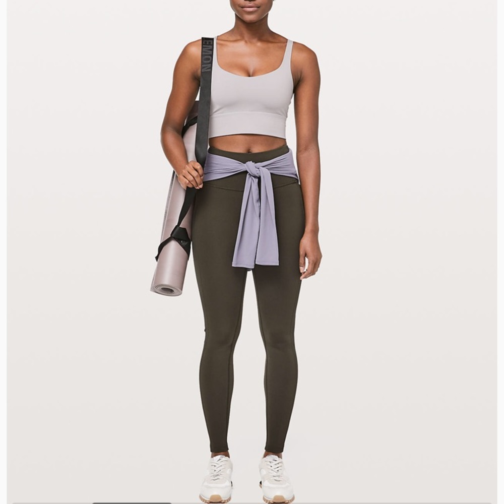 Lululemon Wunder Under HR Tight 28” Rib Leggings